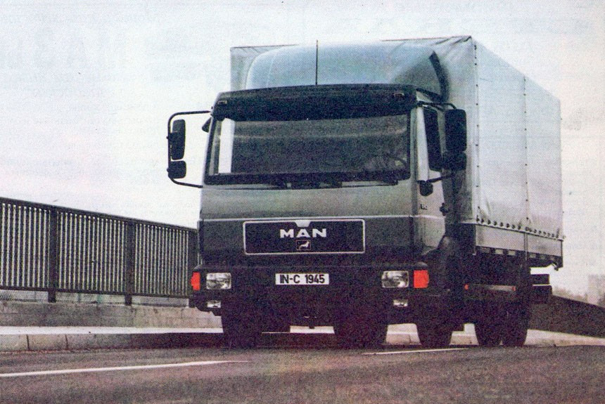 Лёгкий городской лев: развозной грузовик MAN L2000