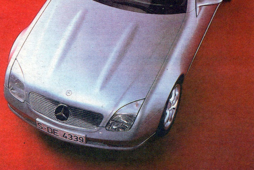 Ну очень маленький родстер: концепт-кар Mercedes-Benz SLK Studie