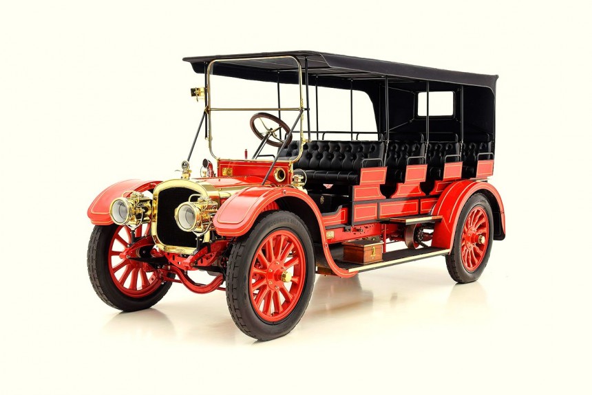 Шарабан, который был пожарной машиной: Delahaye 43A 1911 года