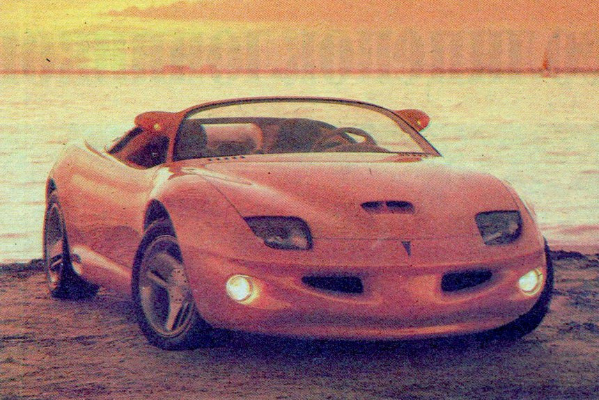 Автомобиль для солнцепоклонников: концепт-кар Pontiac Sunfire Speedster