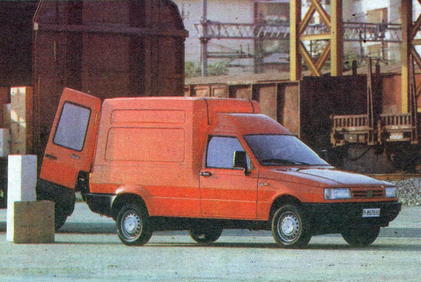 Крошка-перевозчик: развозной фургон Fiat Fiorino