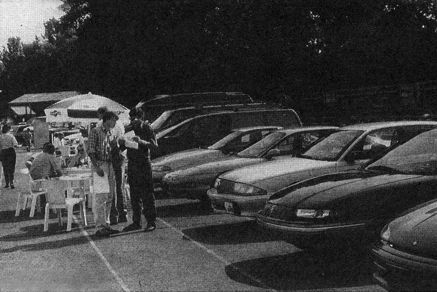 Репортаж с выставки «Лето с автомобилем» 1993 года