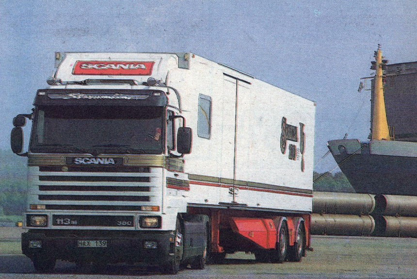 Обзор модельного ряда фирмы Scania 1993 года