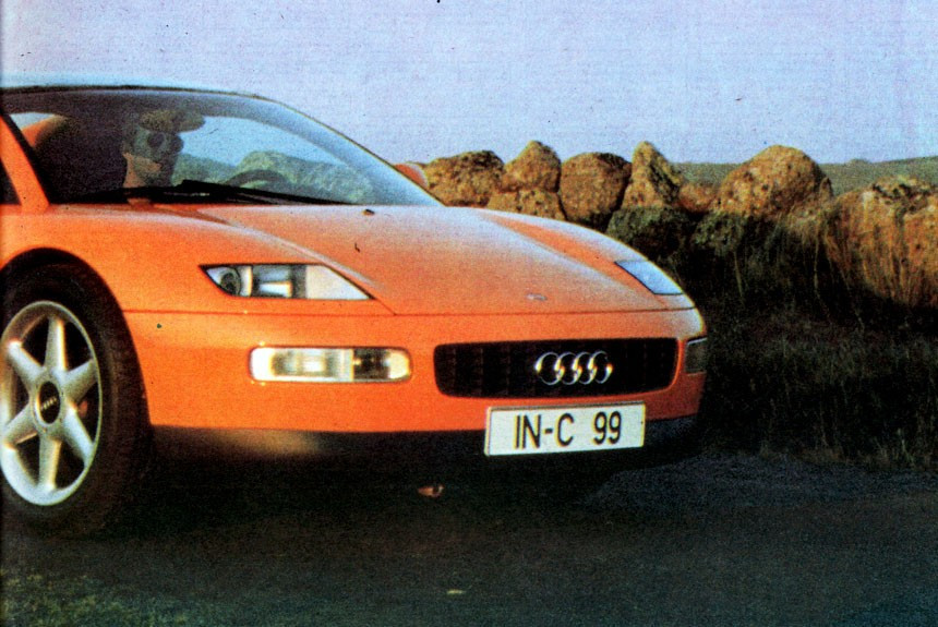 Действительно алюминиевый Audi: концепт-кар Quattro Spyder