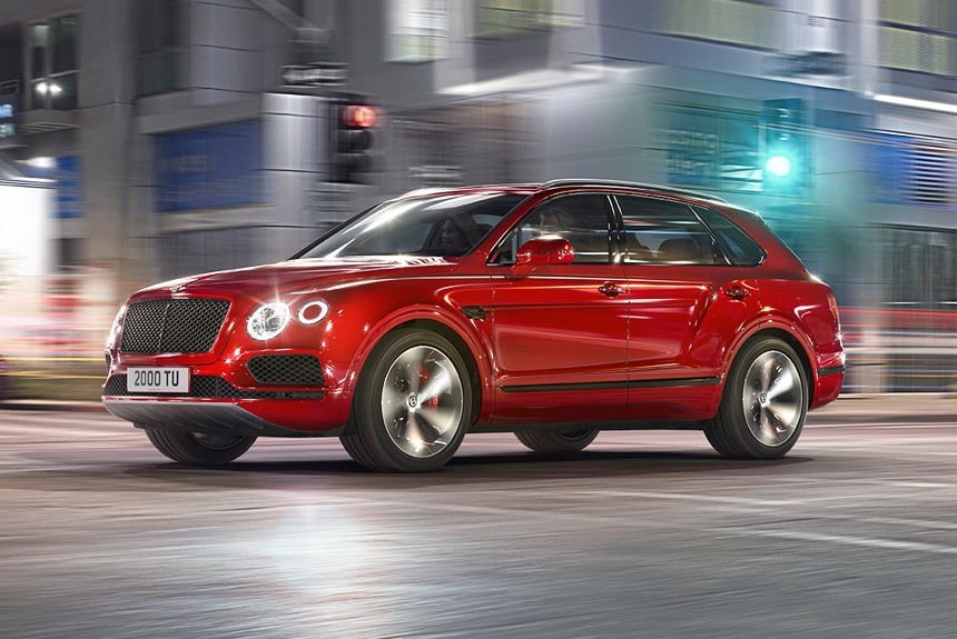 Bentley Bentayga V8 в России: чуть дороже дизеля
