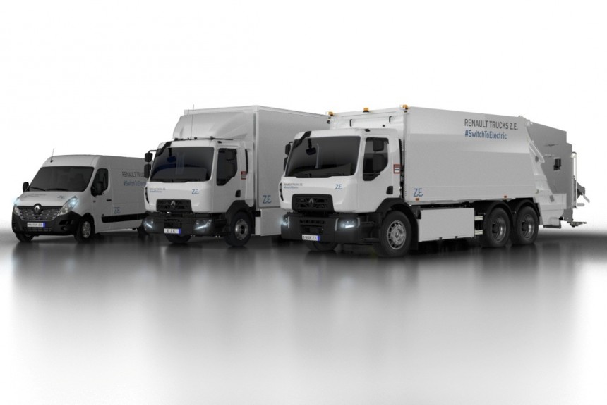 Renault под током: французы готовят серийные электрические грузовики и фургоны
