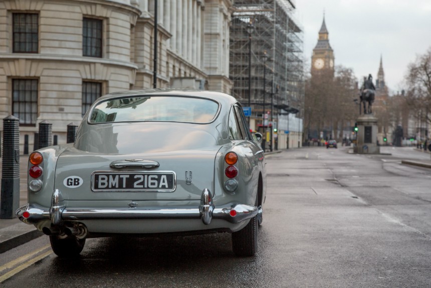 Знаменитый Aston Martin DB5 Джеймса Бонда выпустят малой серией