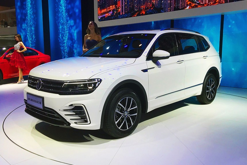 Volkswagen Tiguan L PHEV встал на путь гибридизации