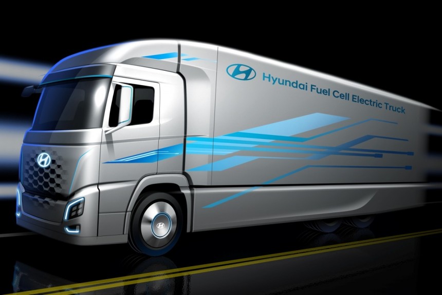 Hyundai готовит к производству электроводородные грузовики