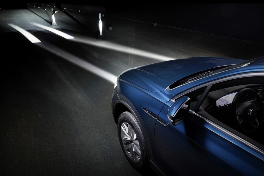 Volkswagen расширит функционал световых приборов