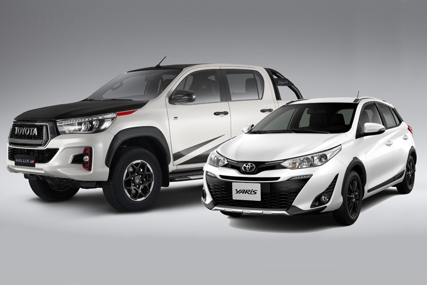 Toyota экспериментирует: спортивный Hilux, внедорожный Yaris