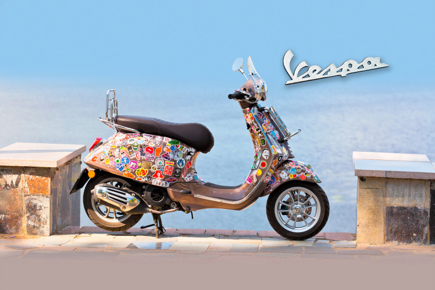 Итальянская «оса» за 5500 евро: Vespa Primavera Touring 150 и ее секреты