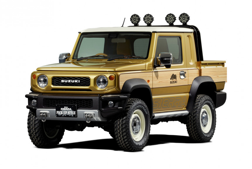 Новый Suzuki Jimny: пикап и версия для выживания