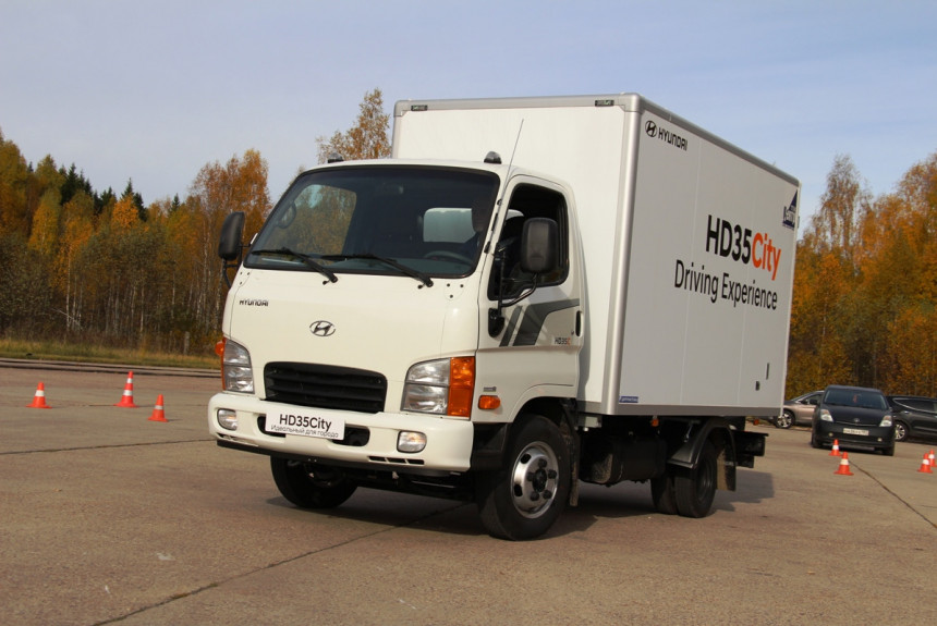 Началось производство грузовиков Hyundai HD35 в Калининграде