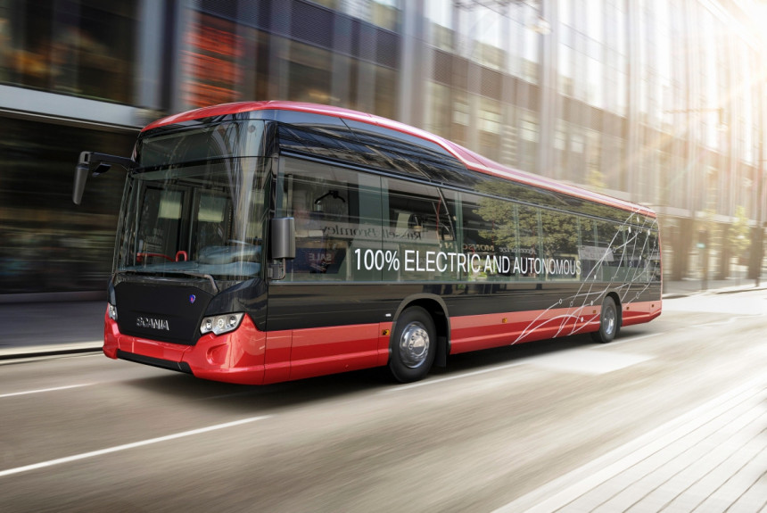 В 2020 году на улицы Стокгольма выйдут беспилотные электробусы