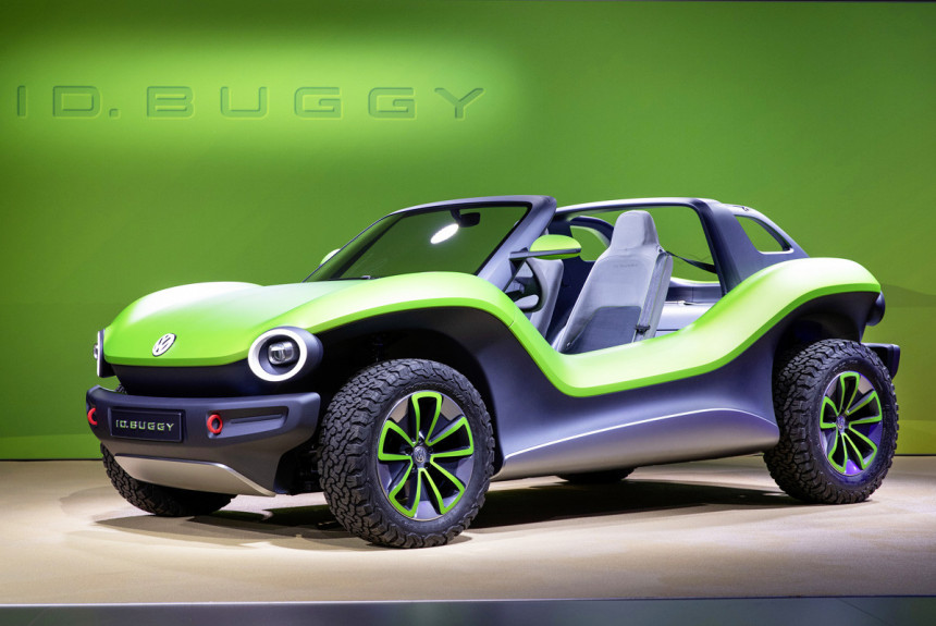 Volkswagen I.D. Buggy продемонстрировал гибкость платформы MEB