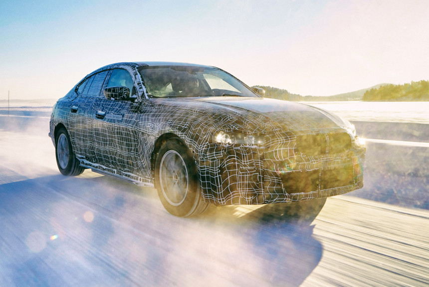 Будущий седан BMW i4: вести с испытаний