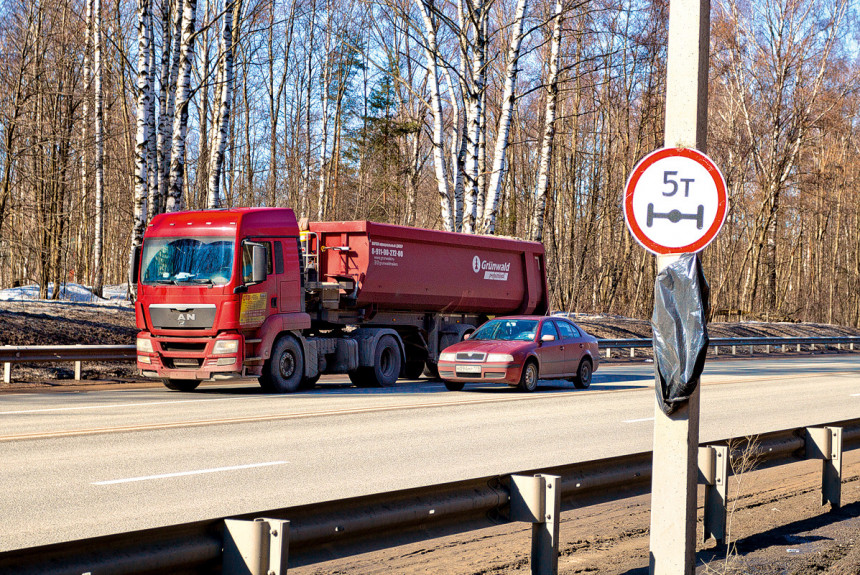 На просушку: где и какие ограничения действуют весной для грузовиков