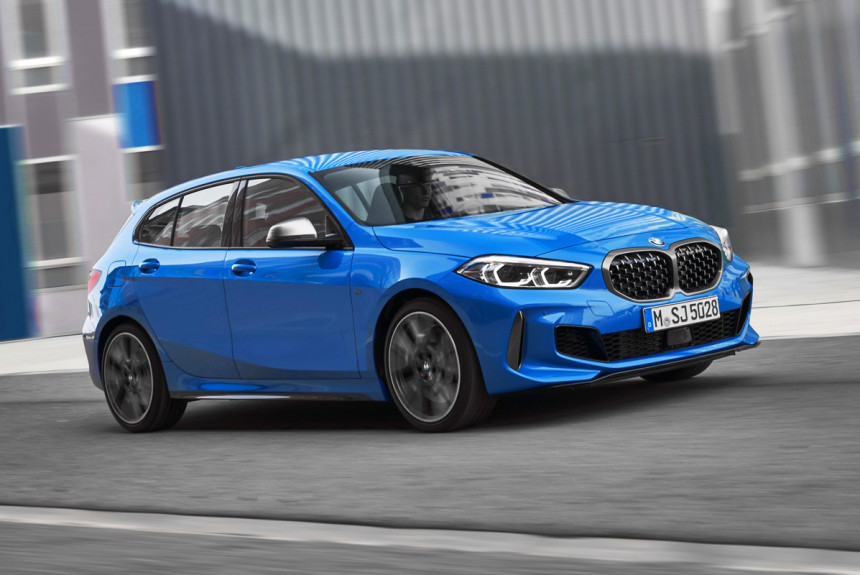 Новый хэтчбек BMW первой серии: мотор поперек и передний привод