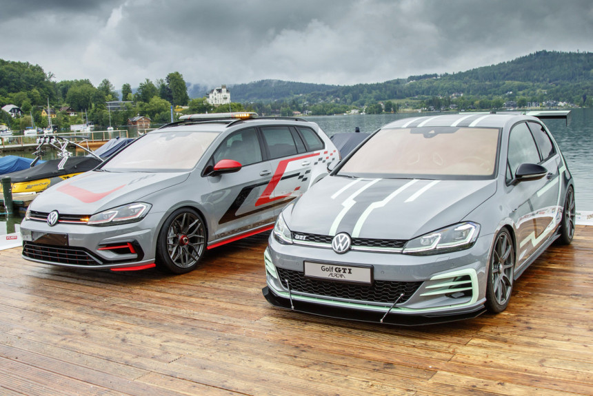 Volkswagen Golf на фестивале GTI: мощь и невиданная технология