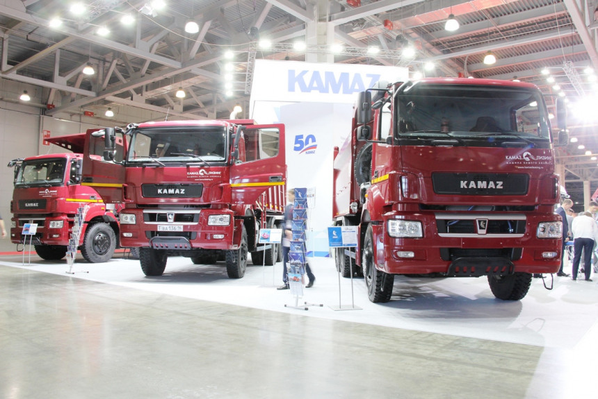 КАМАЗ, МАЗ и немного Китая на выставке СТТ в Москве
