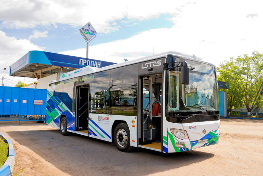 Проза Лотоса: новый газовый автобус пришел в Подмосковье 