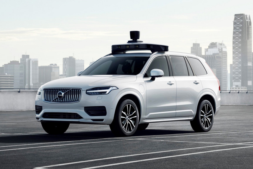 Volvo и Uber показали готовый к производству беспилотник