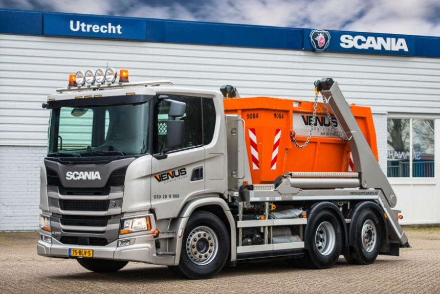 В Голландии появилась сверхкороткая Scania