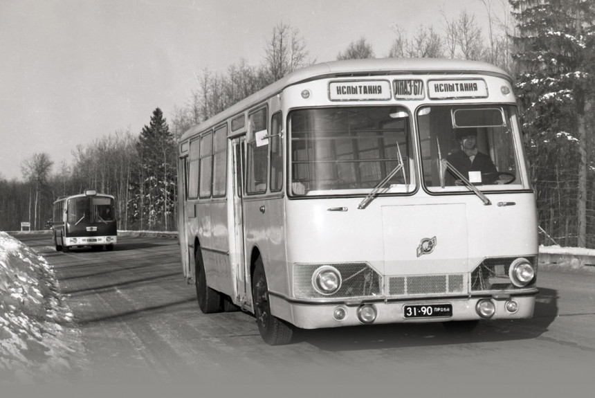 Автобус 677: немного из истории ЛиАЗов