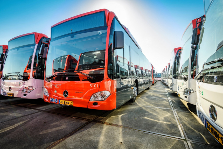 Гибридные автобусы Mercedes Citaro поедут по Голландии