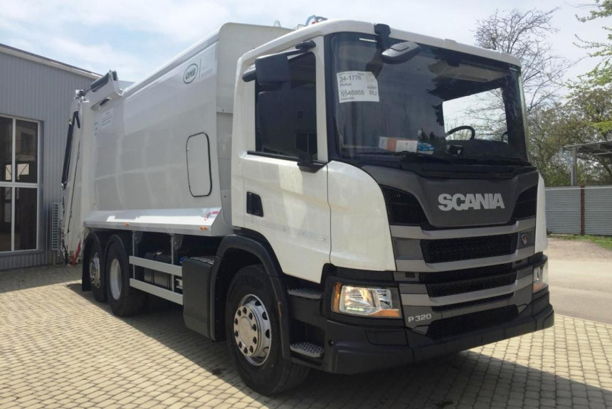 Scania поставила новые мусоровозы на Кавказ
