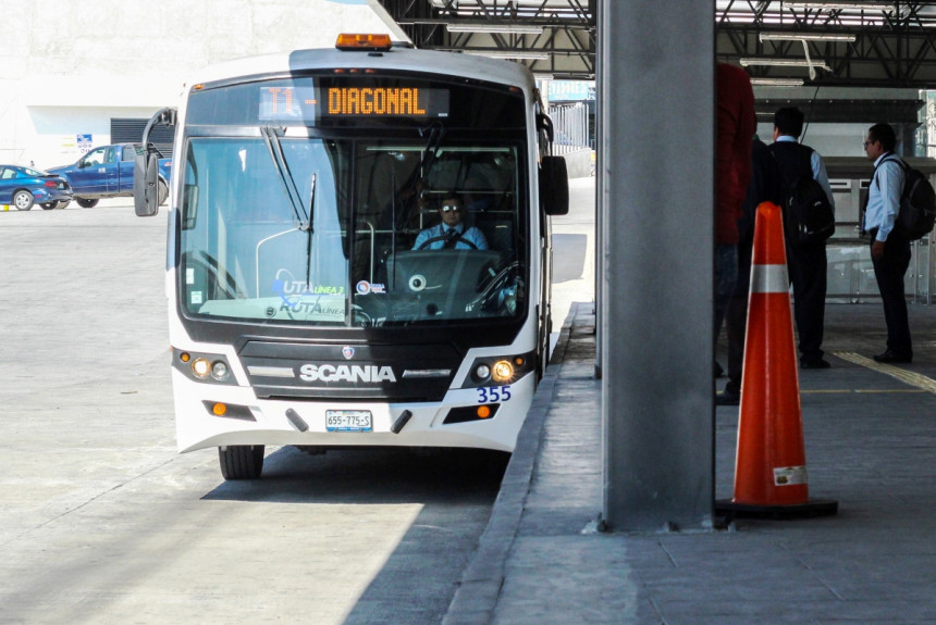 Газовые автобусы на шасси Scania поедут по маршрутам города Пуэбла в Мексике