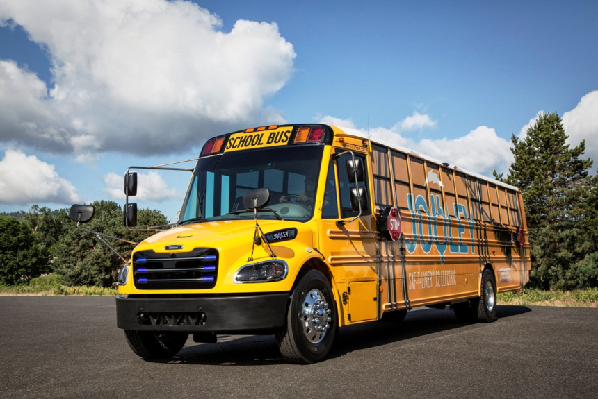 Штат Вирджиния в США получит 50 школьных электробусов