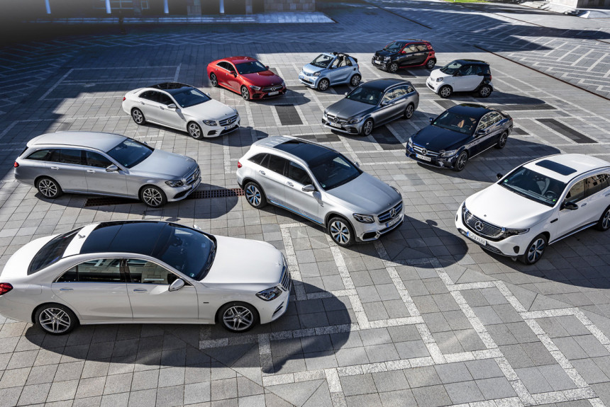 Daimler представит 32 новые модели за три года