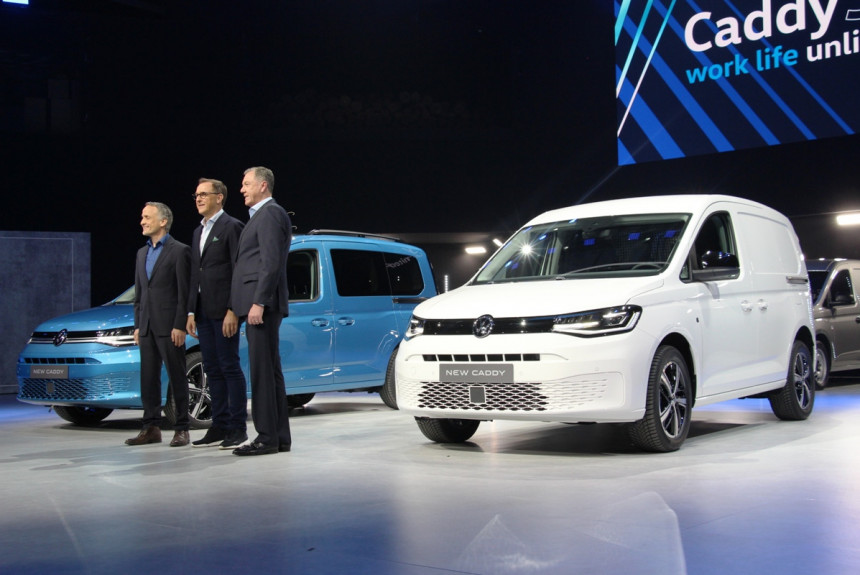 В Германии представлен Volkswagen Caddy нового поколения