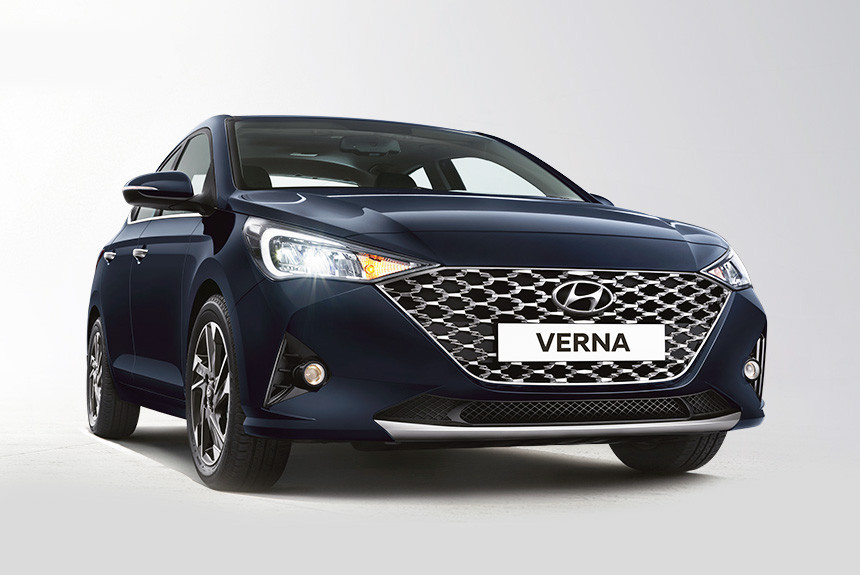 Обновленный седан Hyundai Verna, он же Solaris с турбомотором
