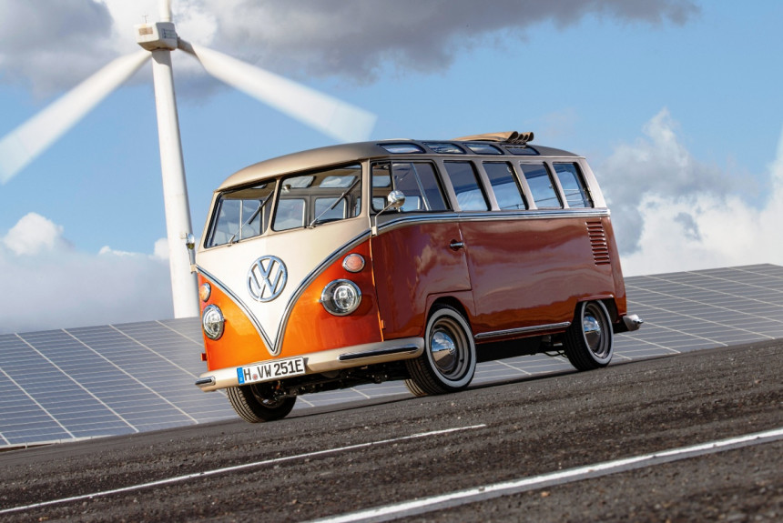 Электрический Volkswagen T1: назад в будущее!