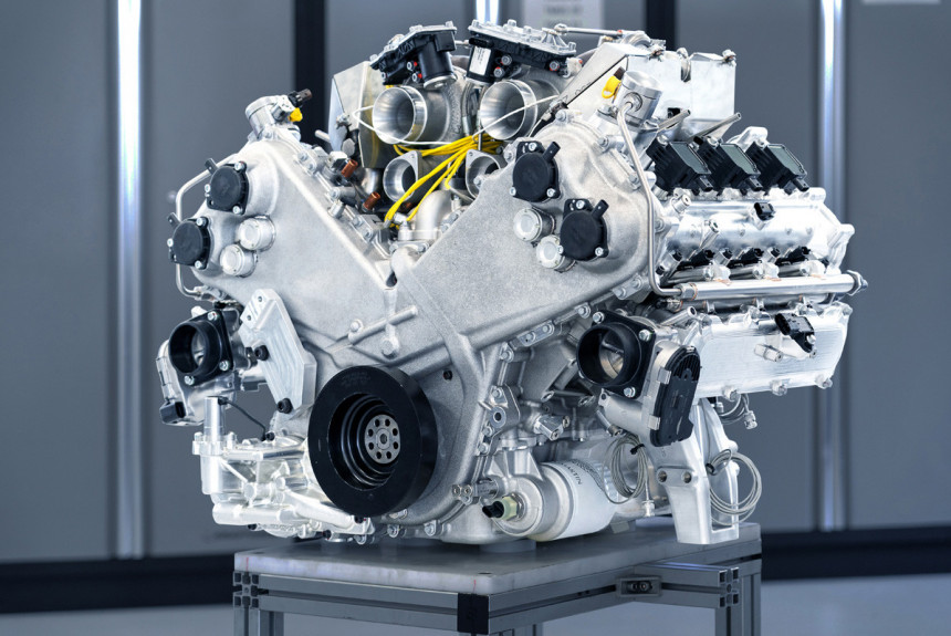 Aston Martin представил турбомотор V6 собственной разработки