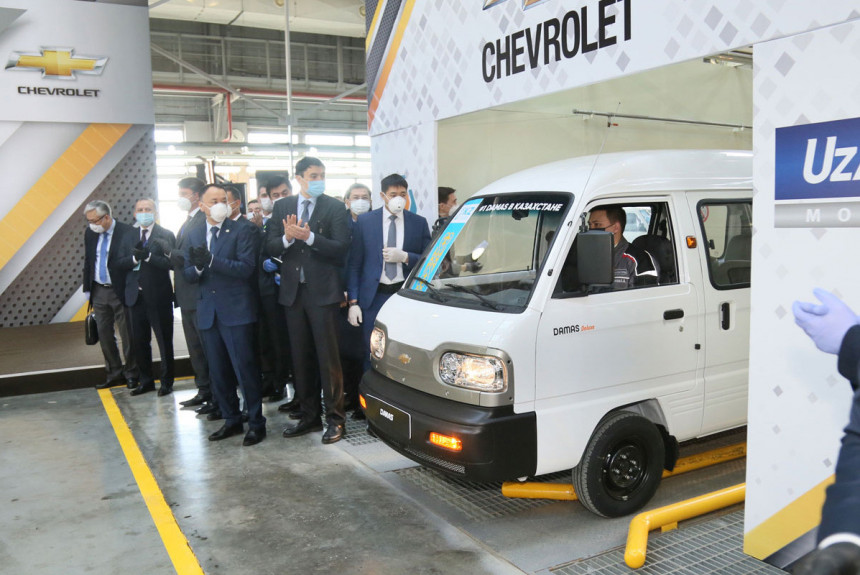 В Казахстане начали выпуск узбекских Chevrolet