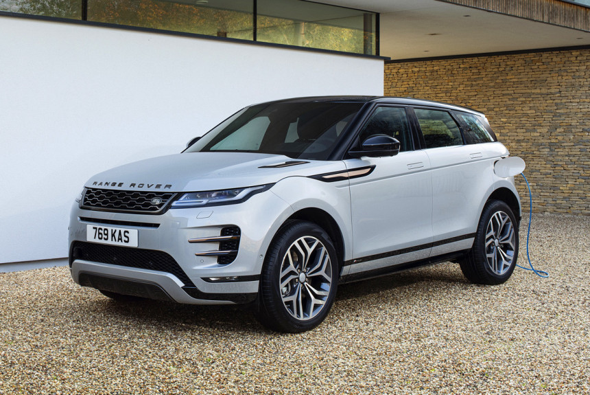 Range Rover Evoque и Land Rover Discovery Sport стали гибридами