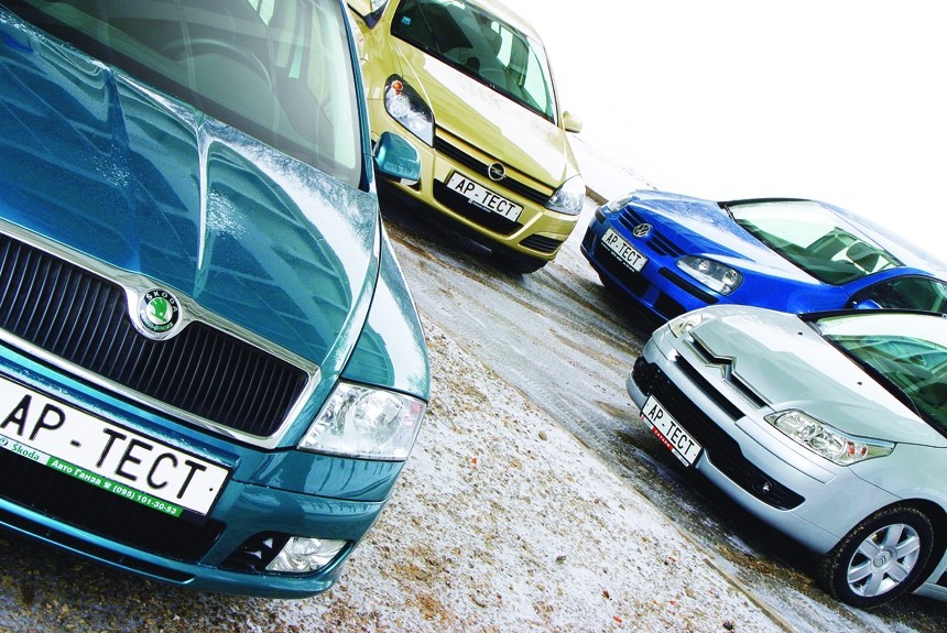 Прогресс, умеренный и не очень: Skoda Octavia, Opel Astra, Volkswagen Golf или Citroen C4?