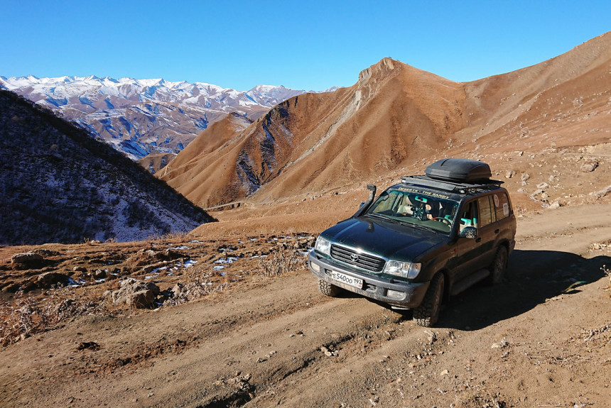 Дагестан, Ингушетия и Чечня своими глазами за рулем внедорожника Toyota Land Cruiser 100