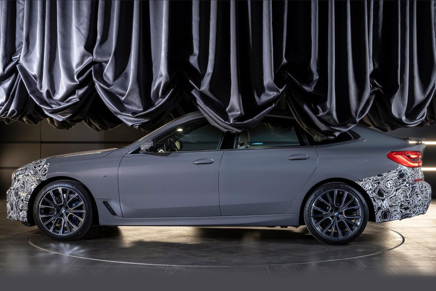 Лифтбек BMW шестой серии в ожидании рестайлинга