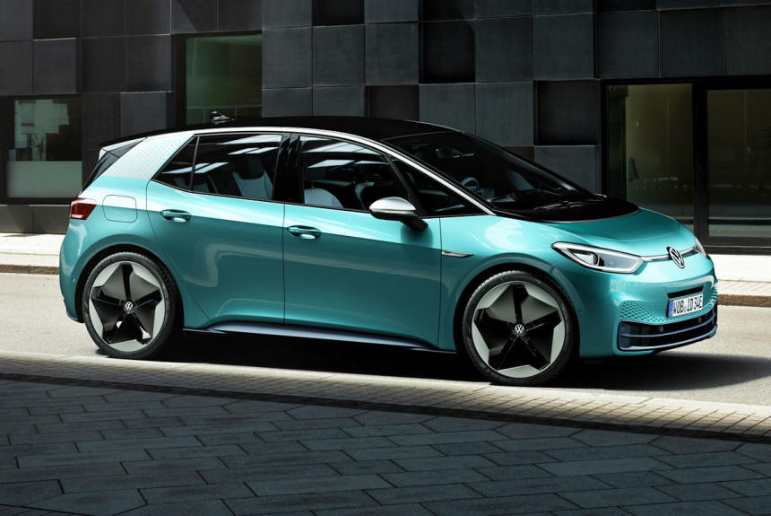 Поставки «сырых» электромобилей Volkswagen ID.3 начнутся осенью
