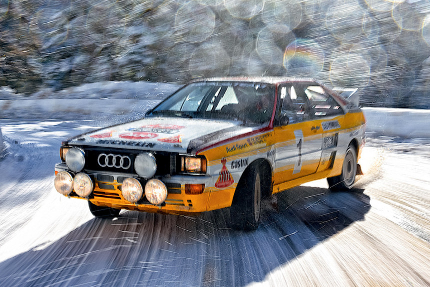 Audi quattro: четыре кольца, четыре ведущих колеса, 40 лет успеха!
