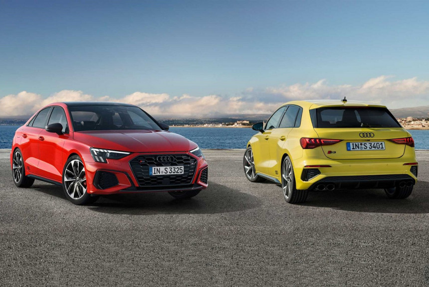 Семейство Audi S3 нового поколения полностью рассекречено