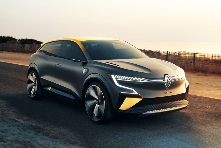 Renault Megane eVision: предвестник будущего хэтчбека