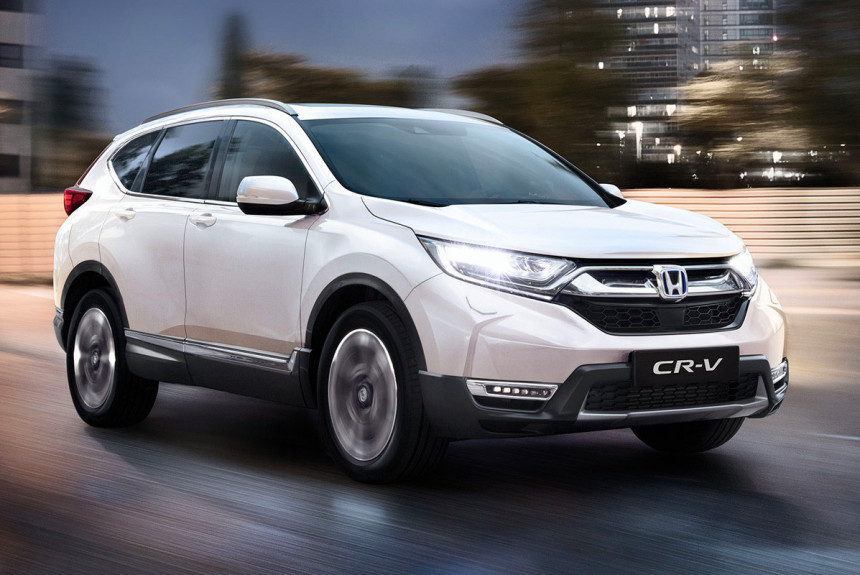 Обновленная Honda CR-V в Европе: теперь только гибрид