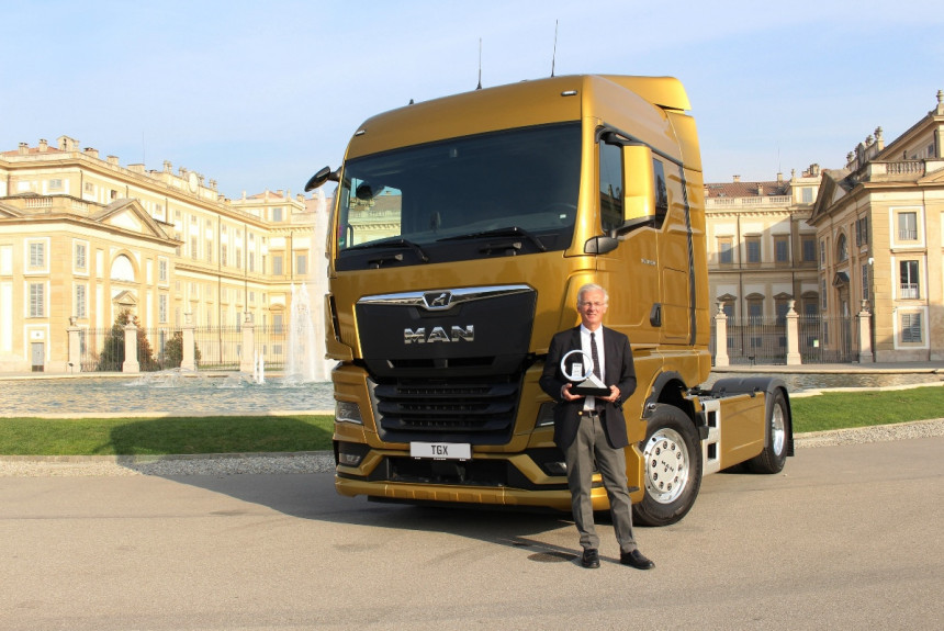 Титул Truck of the Year 2021 получил MAN TGX, а приз за инновацию — грузовики Mercedes на электричестве и водороде