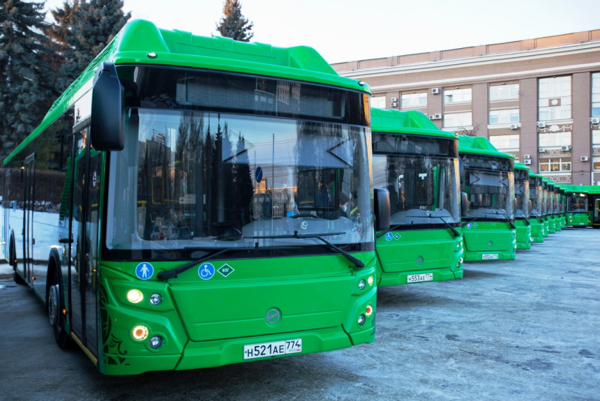 ЛиАЗ поставил газовые автобусы в Челябинск